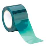 Poly Tape, 400 deg, 2"x72 Yds, 3" Core, 3.5 mil, Green redirect to product page